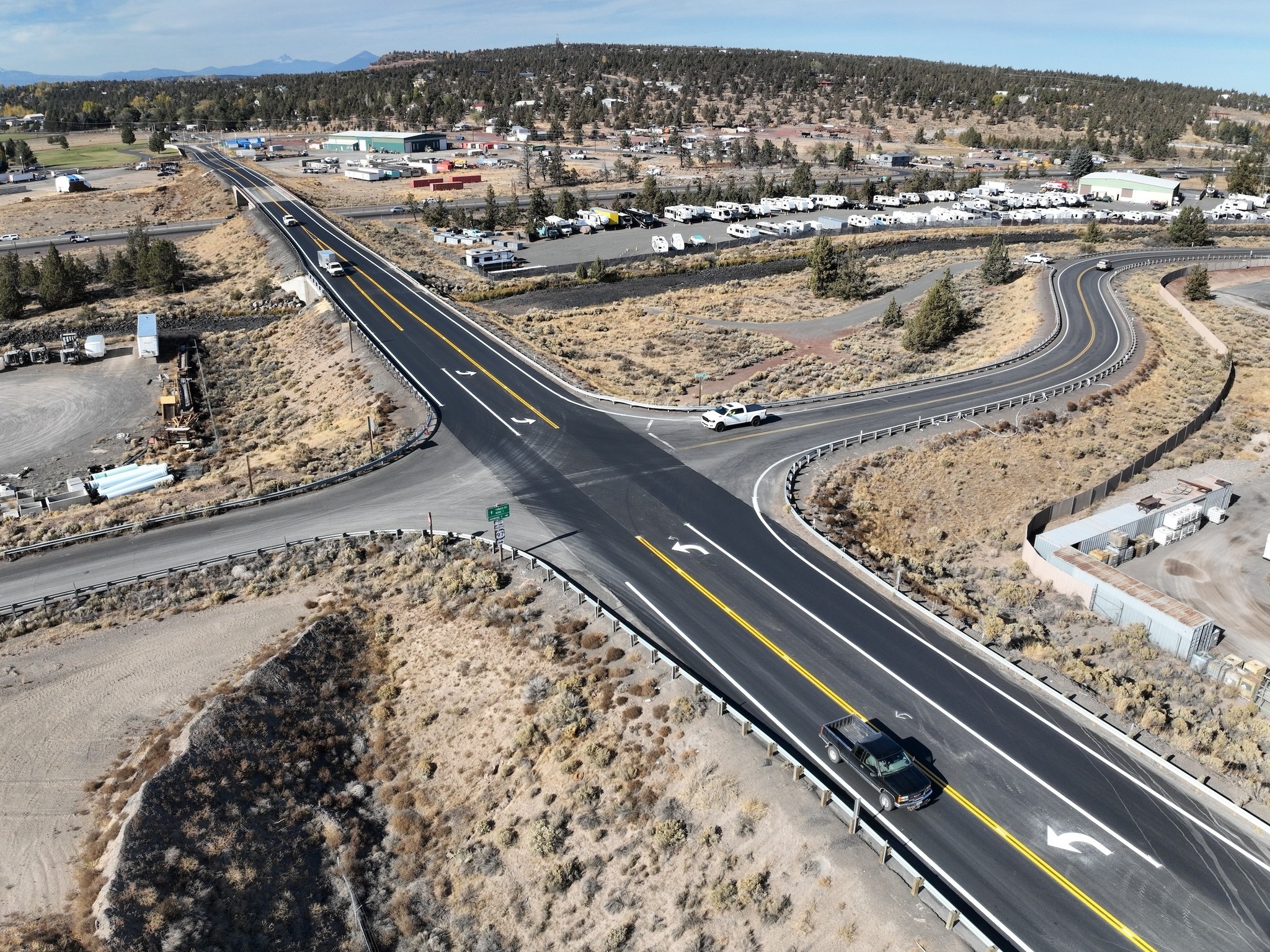 Photo of a road in Deschutes County now a legal place to put tiny homes
