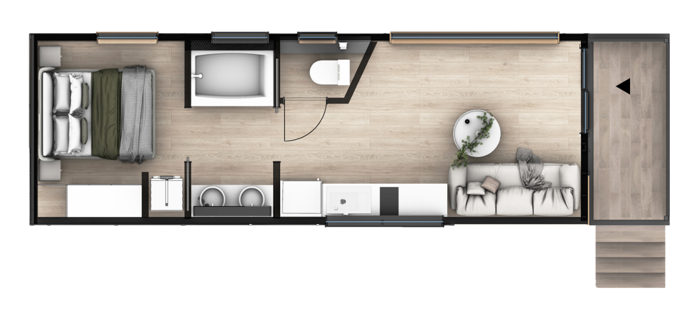 Clever 1 Lux floor plan
