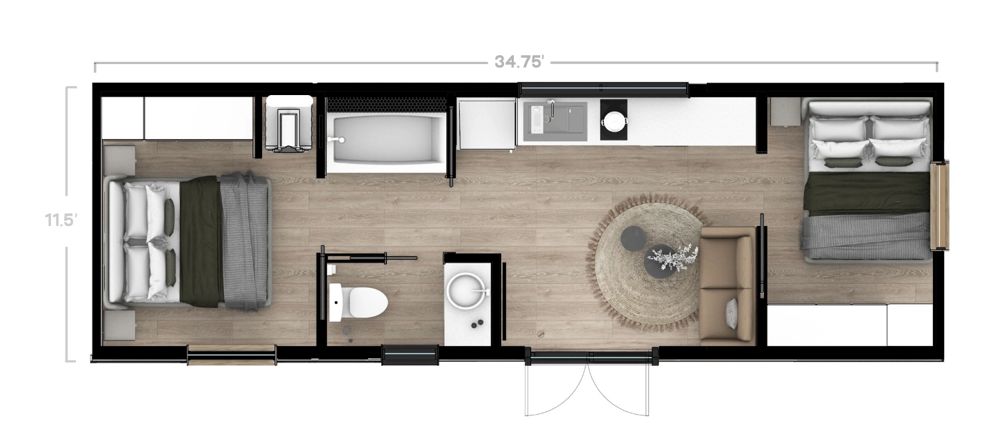 Clever 2 floor plan