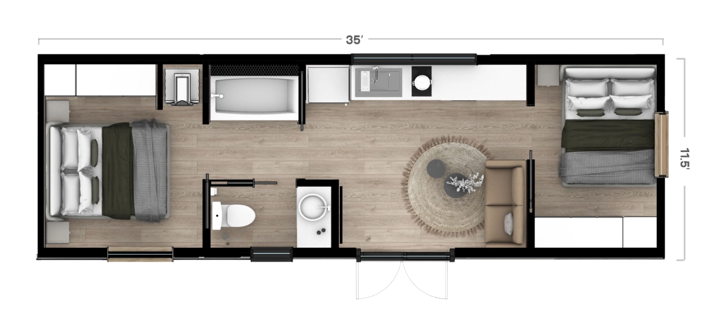 Clever 2 floor plan