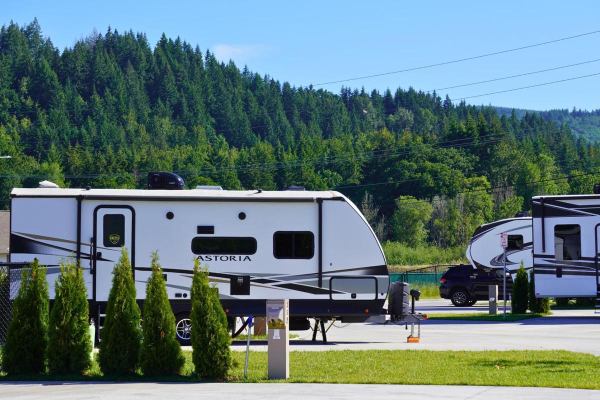 Belmont Loop RV Park in Woodland, WA | Clever Tiny Homes