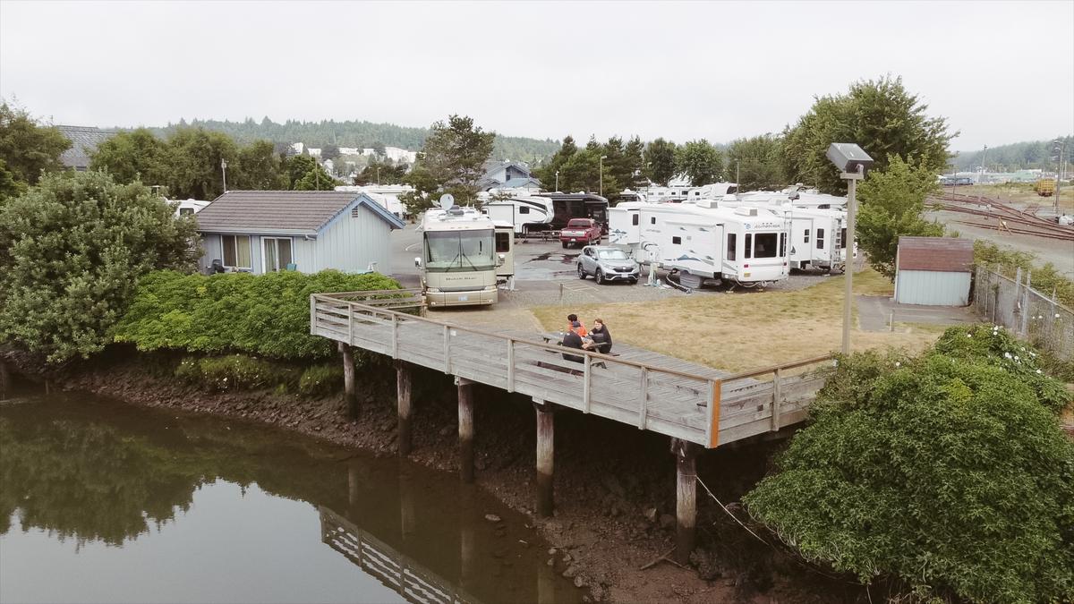 Lucky Loggers RV Park in Coos Bay, OR | Clever Tiny Homes