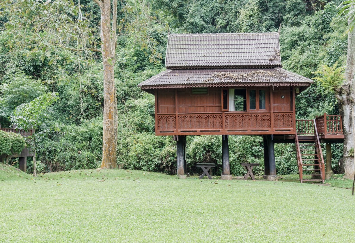 A traditional 'tiny home' in Thailand.