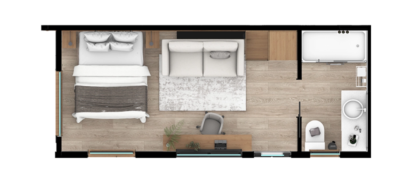 Clever S Stay floor plan