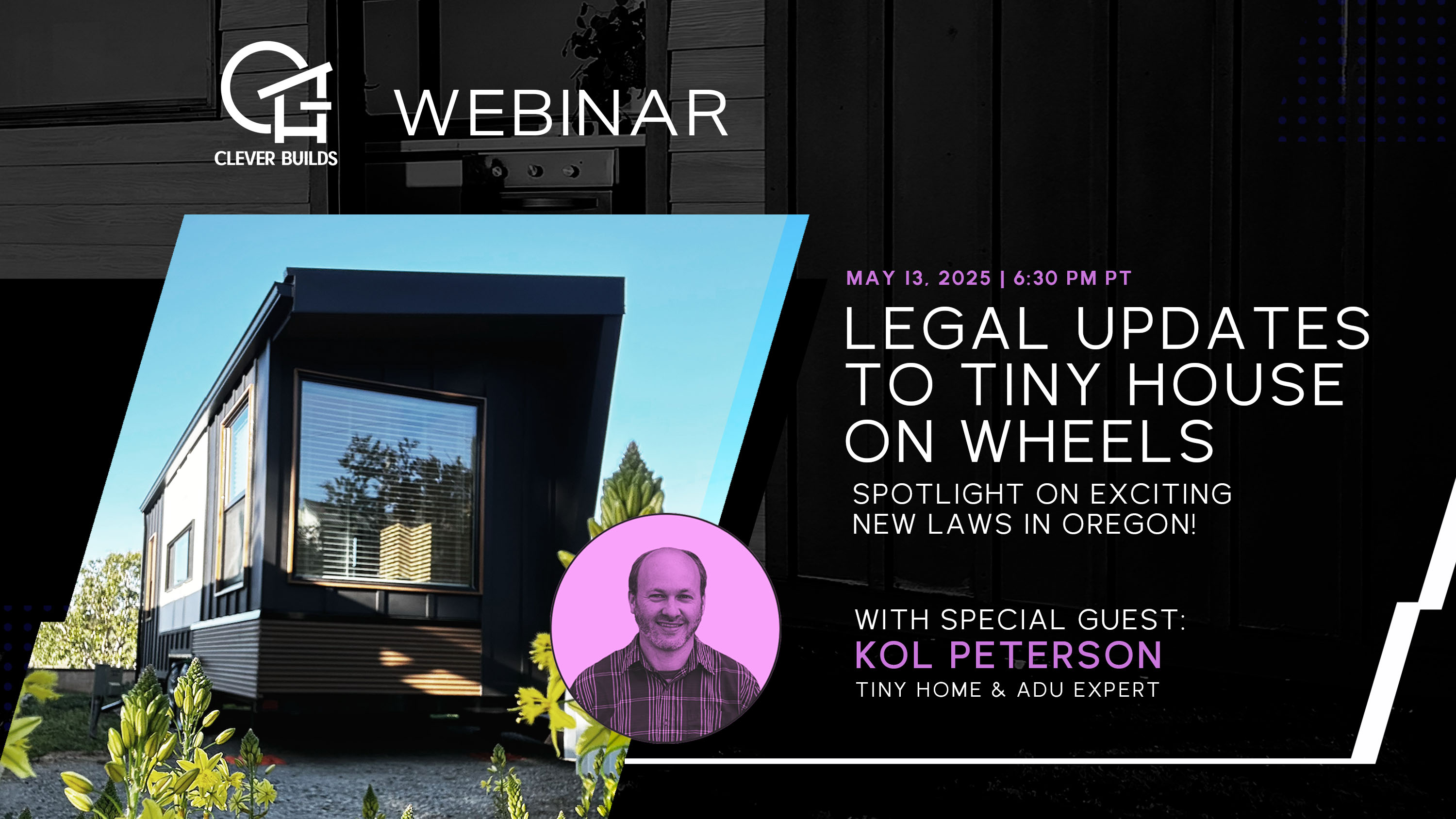 Expert-led session on where to park tiny house on wheels legally in Oregon