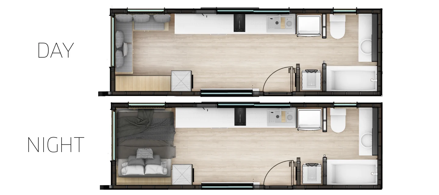 Clever S floor plan