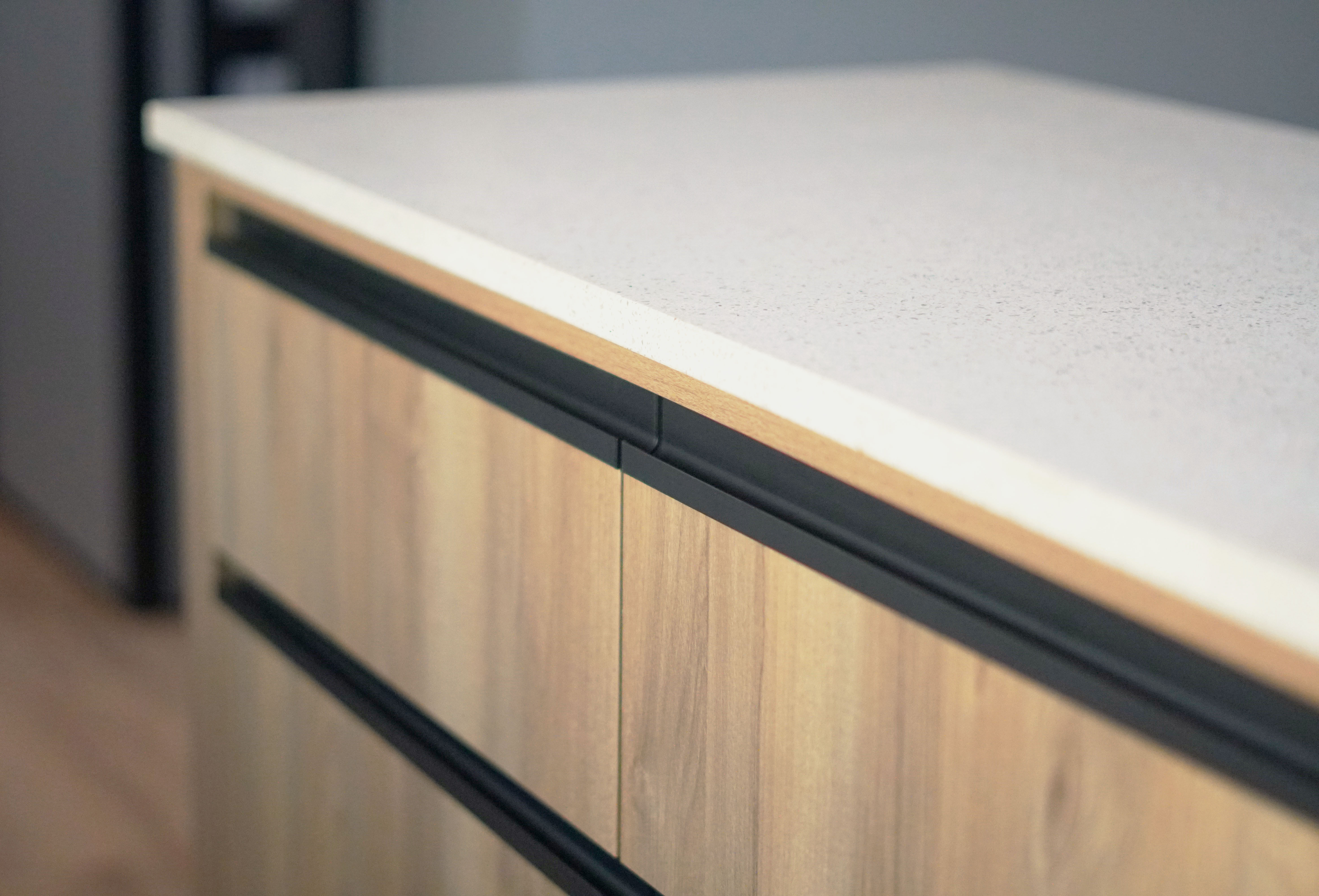 Premium soft-close cabinetry and drawers in a Clever 1